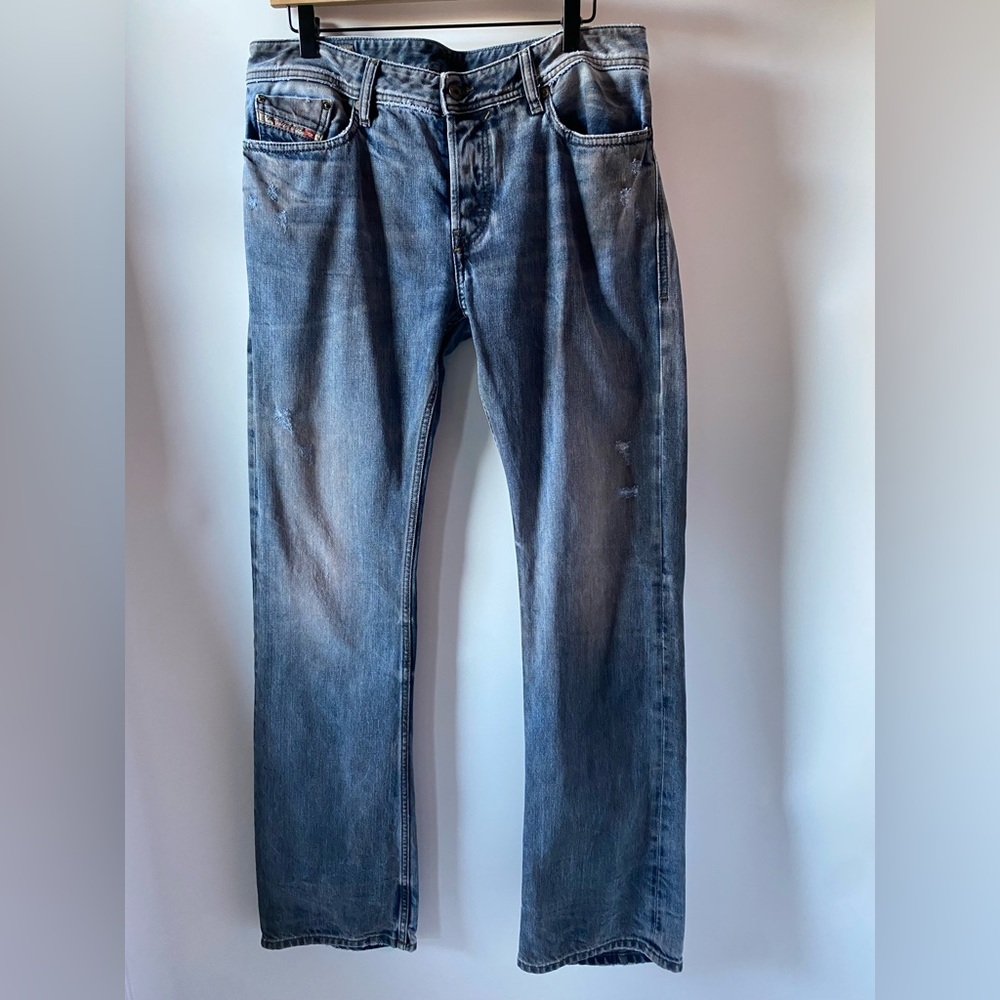 Diesel NEW-FANKER 0823Y Slim Bootcut Jeans Men’s 33x32